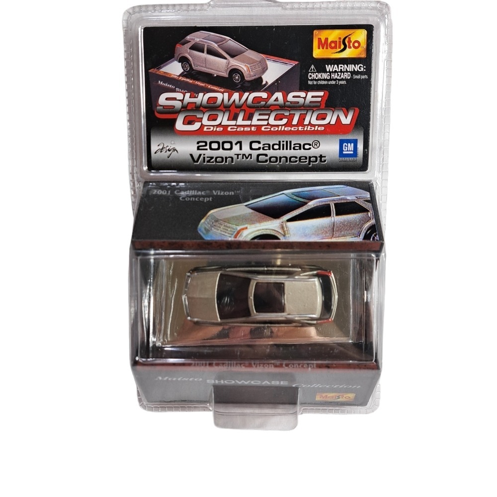 Maisto 2001 Grey Cadillac Vizon Concept SUV Showcase Collection Die-Cast